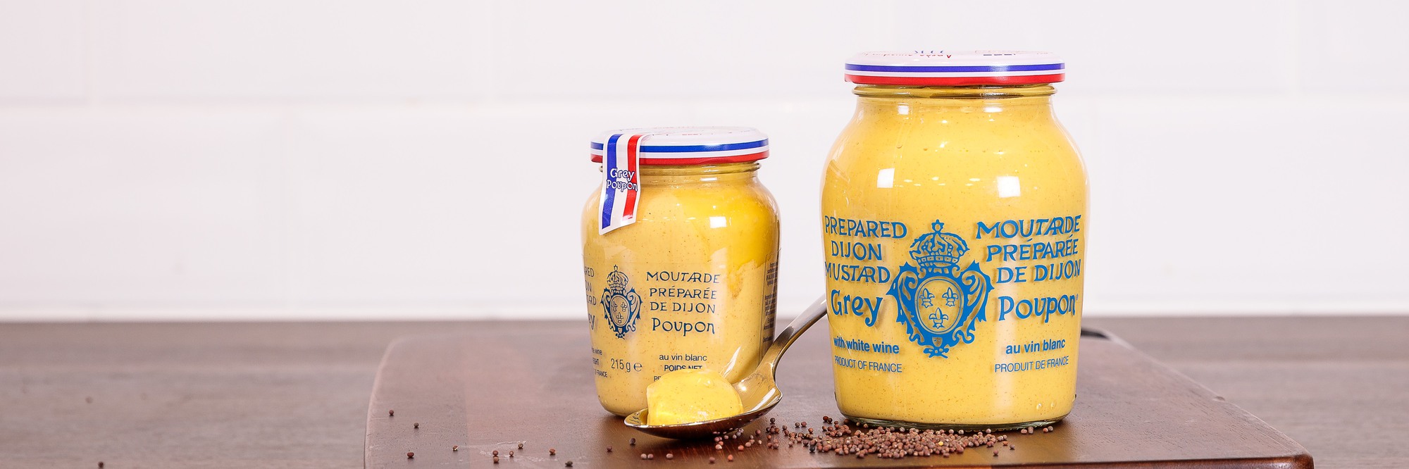 grey poupon mustard